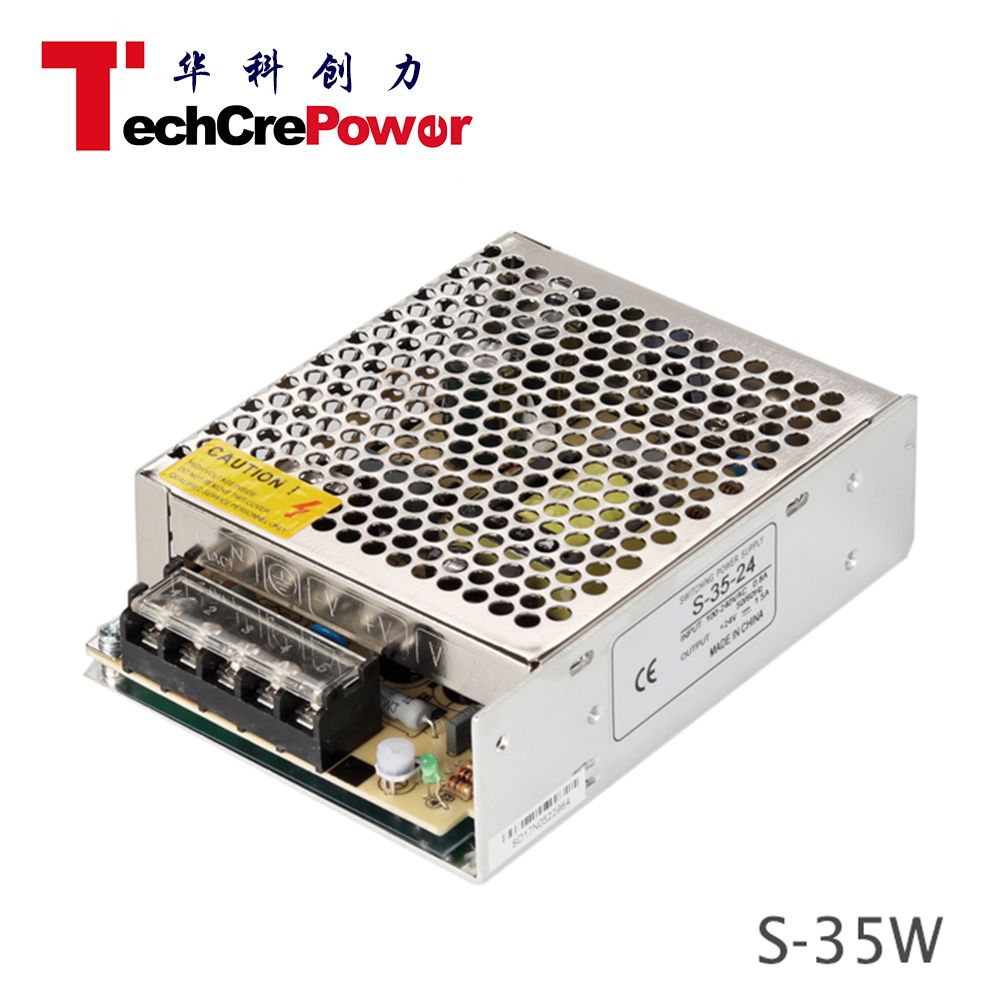S-35-24 Ce Certification Good Quality, 220V AC to 24V DC Transformer 35W LED Switch Power Supply