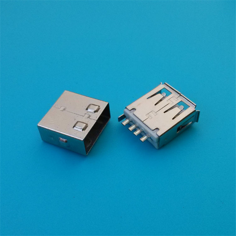 Soldering 180 Degree a Type 2.0 USB Connector