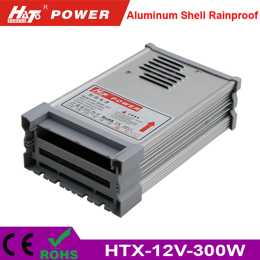 12V 25A 300W LED Transformer AC/DC Switching Power Supply Htx