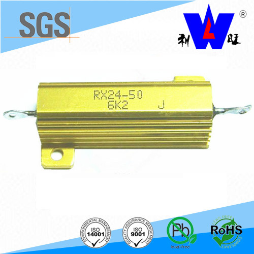 Gold Aluminum Housed Wirewound Power Resistor