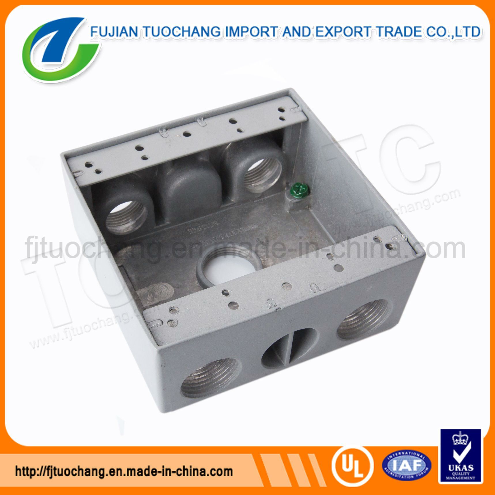 IMC/Rigid Conduit Aluminum Weatherproof Box
