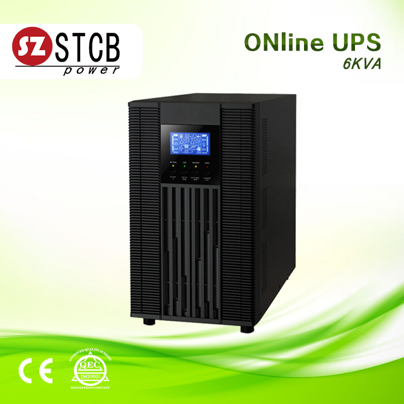 Long Backup Time 6kVA Online UPS with External Battery