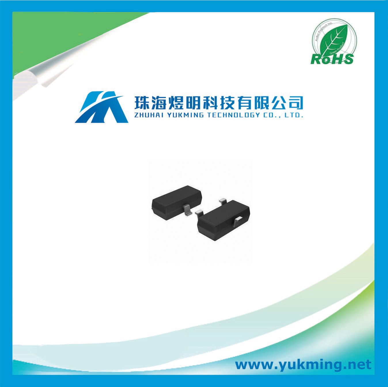Electronic Component Bipolar (BJT) Transistor PNP for PCB Assembly