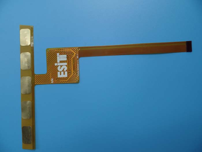 Material Polyimide Flexible PCB 2 Layer 0.15mm Thick FPC Board