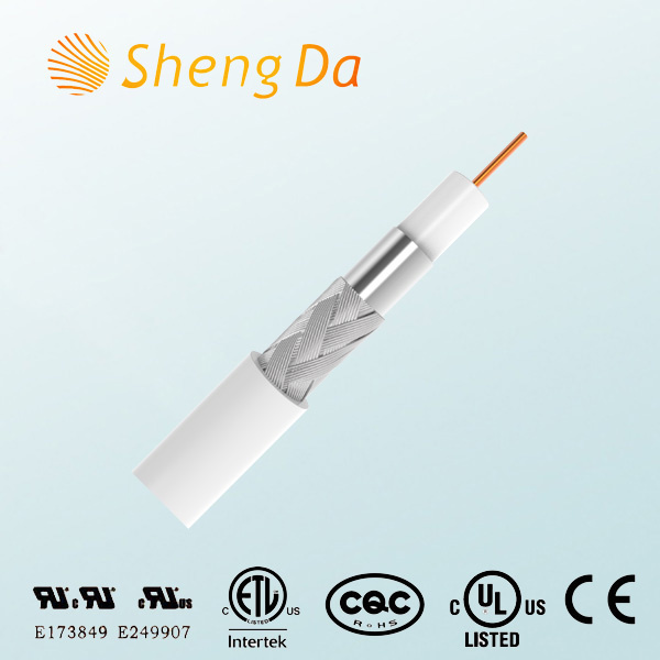 75 Ohm Shielded Communication and Telecom Rg59 Coaxial Cables