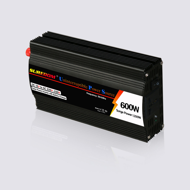 600W UPS Inverter Charger Solar Power Inverter System DC to AC Inverter off/on Grid Single Ivereter 12V 24V