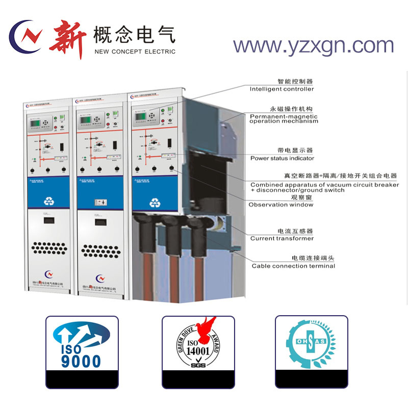 High Voltage Maintenance Free Intelligent Switchgear