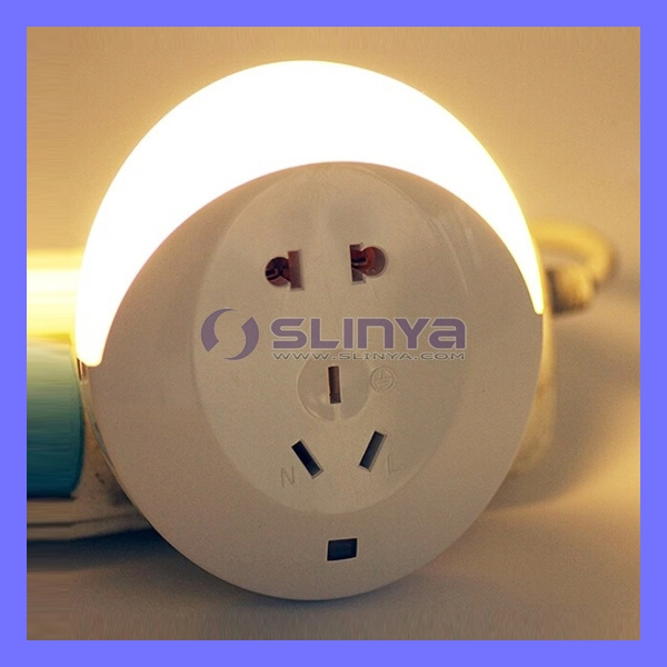 Mini Modern Wall LED Socket Indoor Baby Sleeping Night Light Automatic Sensor LED Night Light