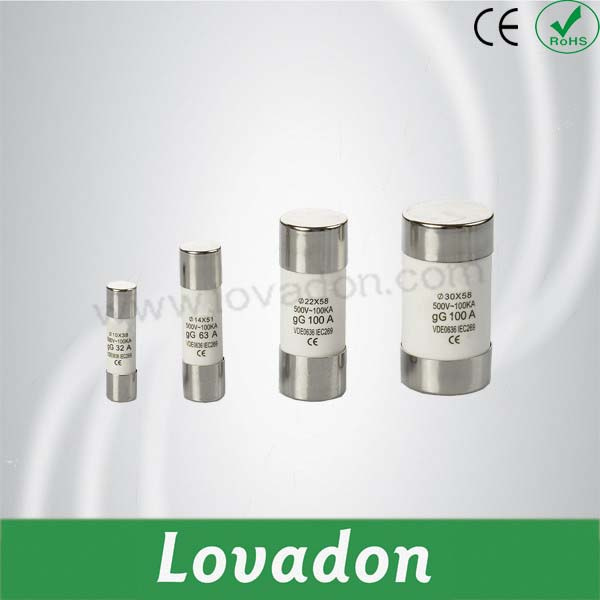 Hot Sale Cylindrical Cap Shape Fuse