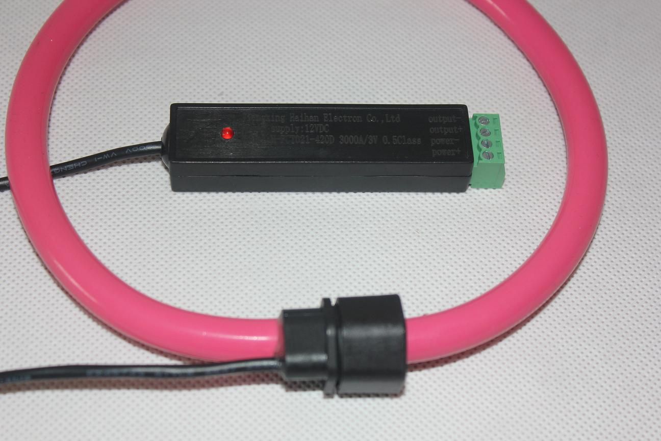 Flexible Current Transformer Rogowski Coil with 3000A