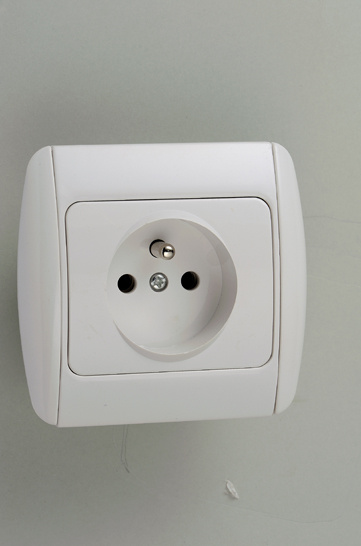 CE Approved French Socket Outlet Without Protection