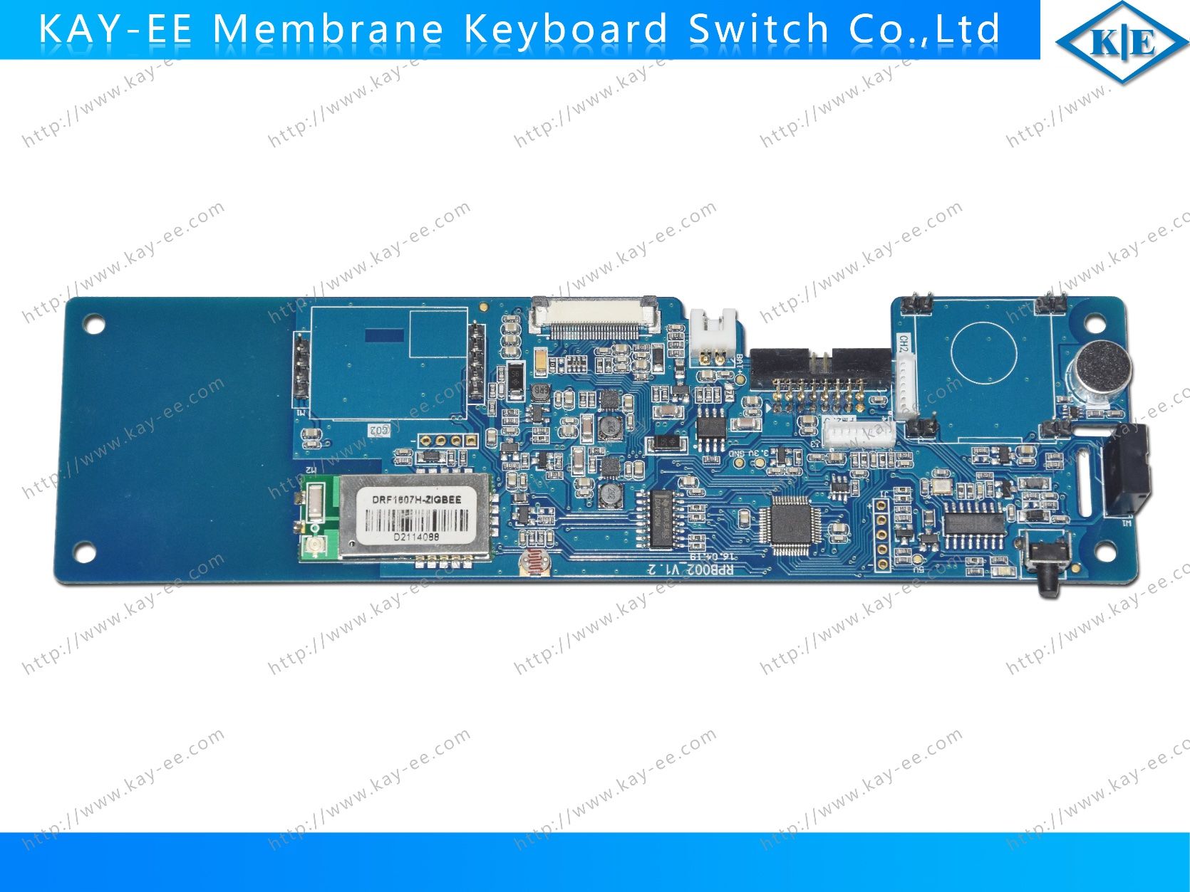 0.5mm Printing Circuit Board with Electrical Components