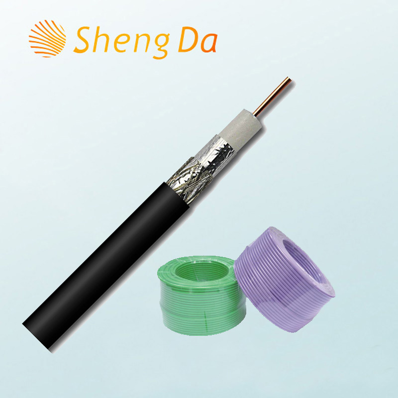 Digital High Speed CATV and CCTV Coaxial Flooded Cable