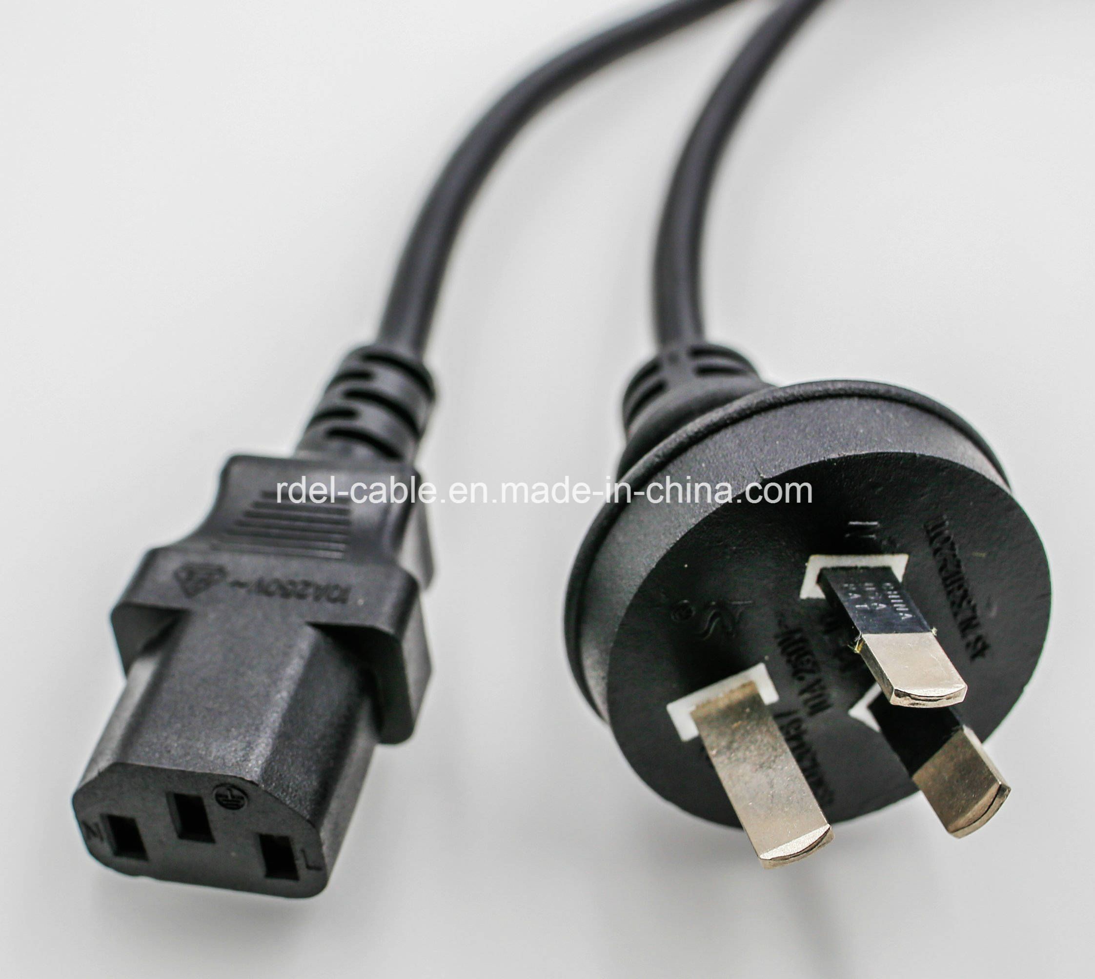 SAA Approval 3pin 10A 250V Australian Extension Cord SAA Power Cord 3X0.75 3X1.0