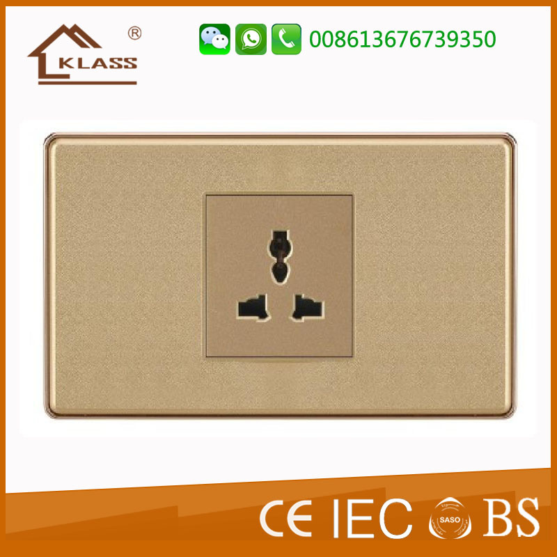Saudi Arabia Saso Certificate 13A Switched Mf Socket