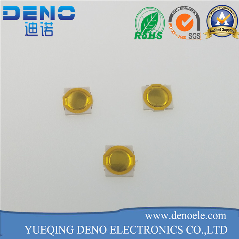 0.05A 12VDC Silvery Tactile Switch Sanp-in Type Tact Switch