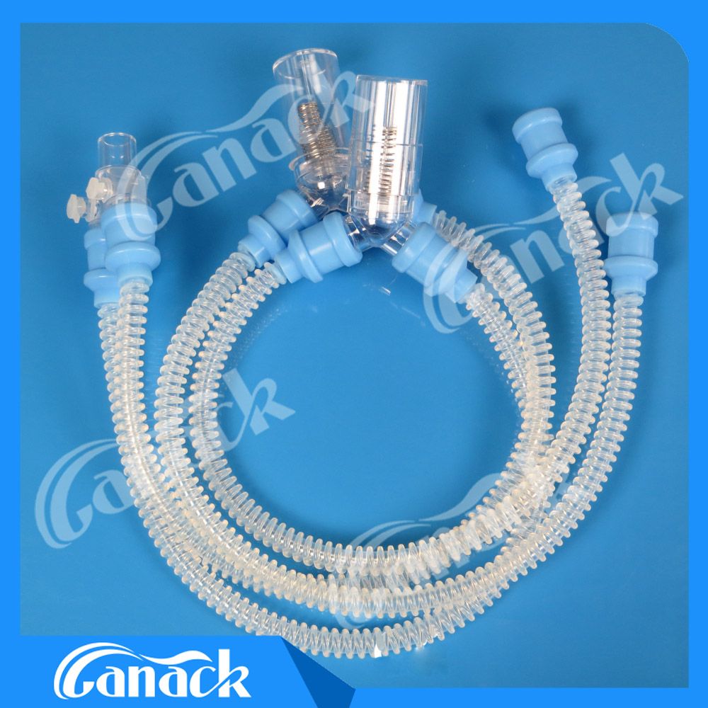 Reusable Silicone Circuit with Water Trap
