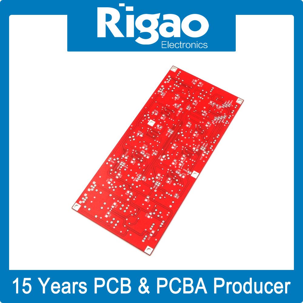 Red Solder Mask Enig OEM Electronics Manufacturers PCB Assembly