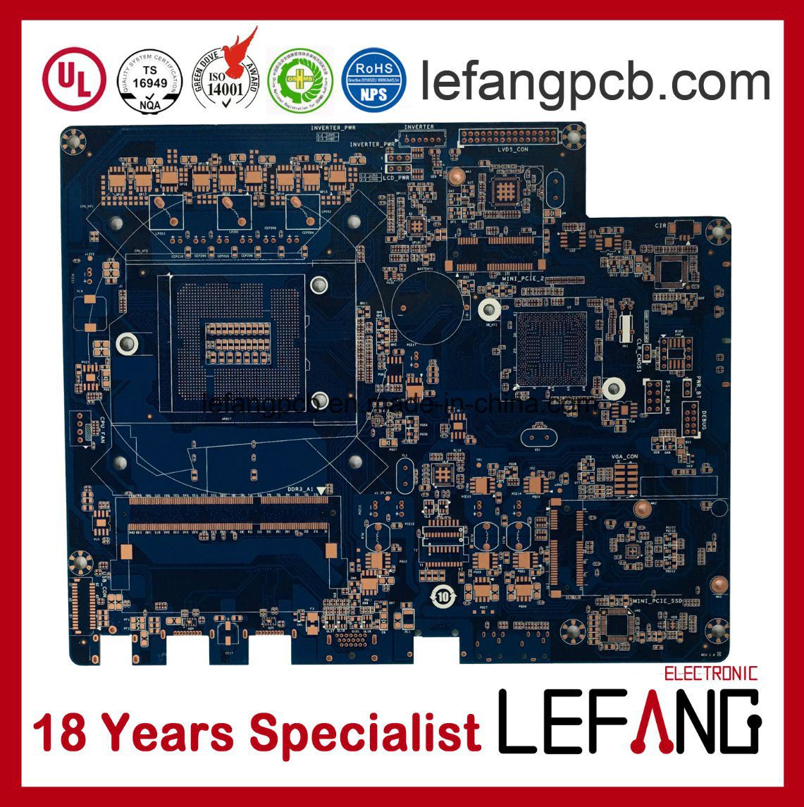 Camera Display Device PCB Circuit Board