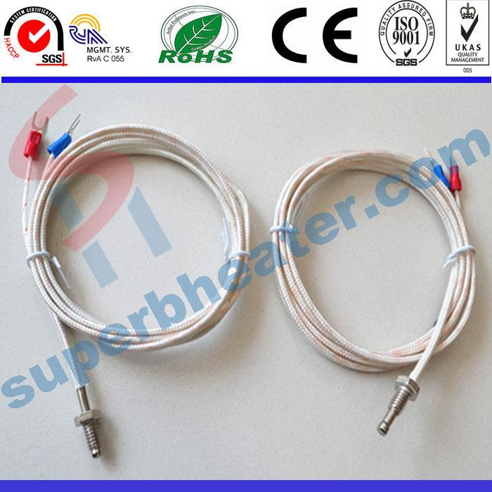Glass Fiber Thread Screws K Type E Screws Thermocouple M6 / M5 / M8 Threads