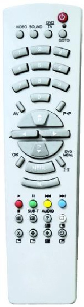 ABS Case TV Remote Control (RC-7DVD)