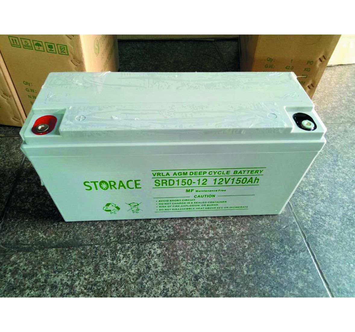 12V 150ah Valve Regulated Lead Acid Battery