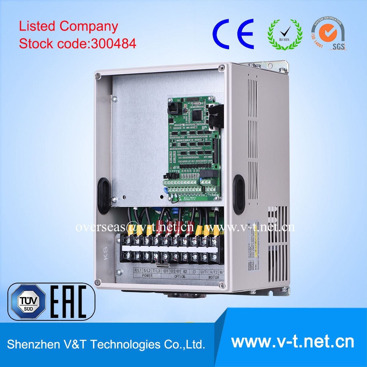 V&T V6-H 15 to 30kw Energy Saving VFD Excellent Salient Features