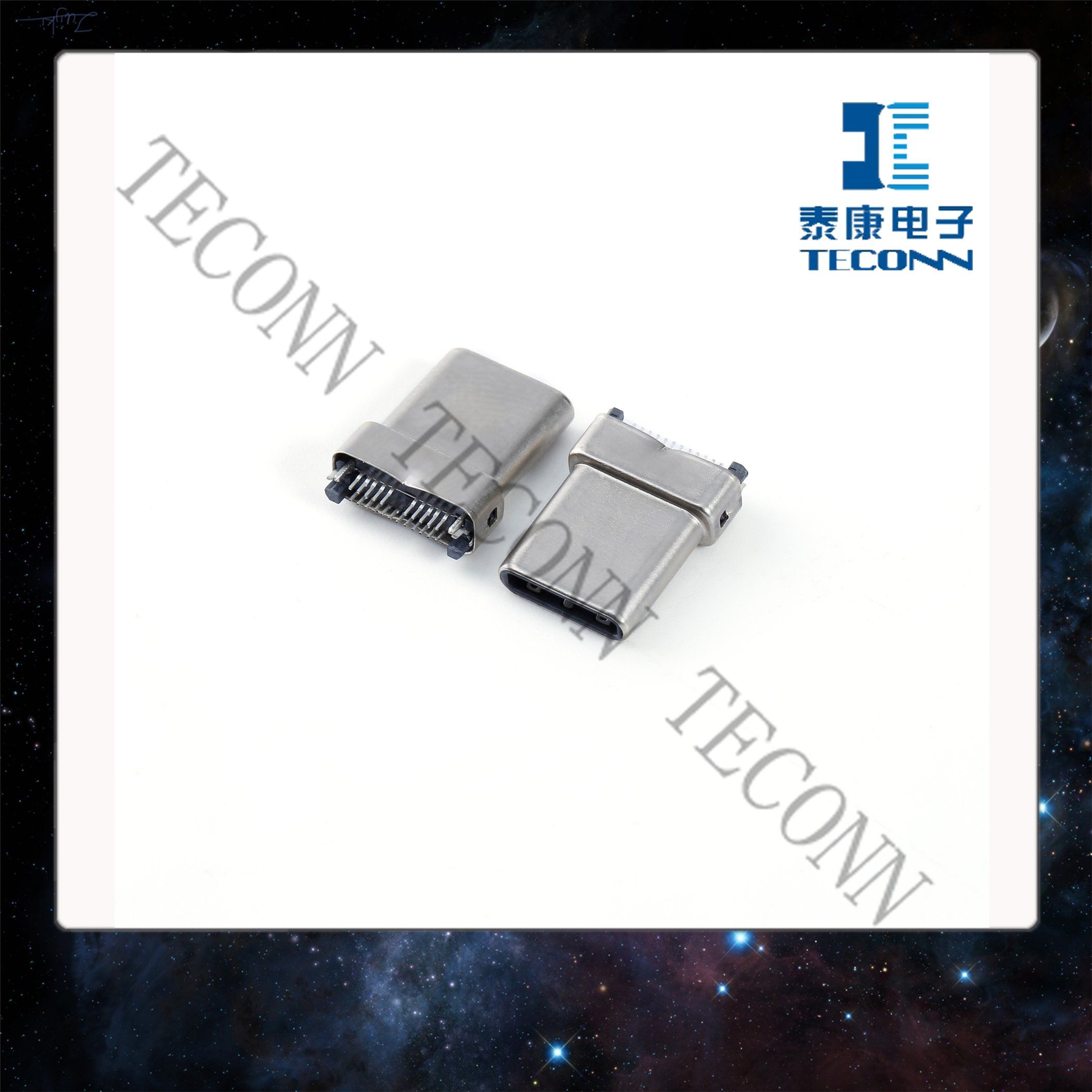 USB Type C 2.0 Cable Connector 2201A