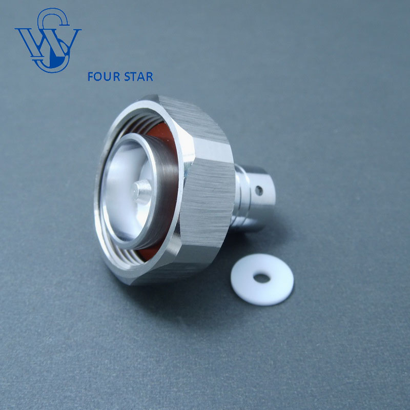 7/16 DIN Male Plug Solder Connector for 1/2'' Superflexible Cable