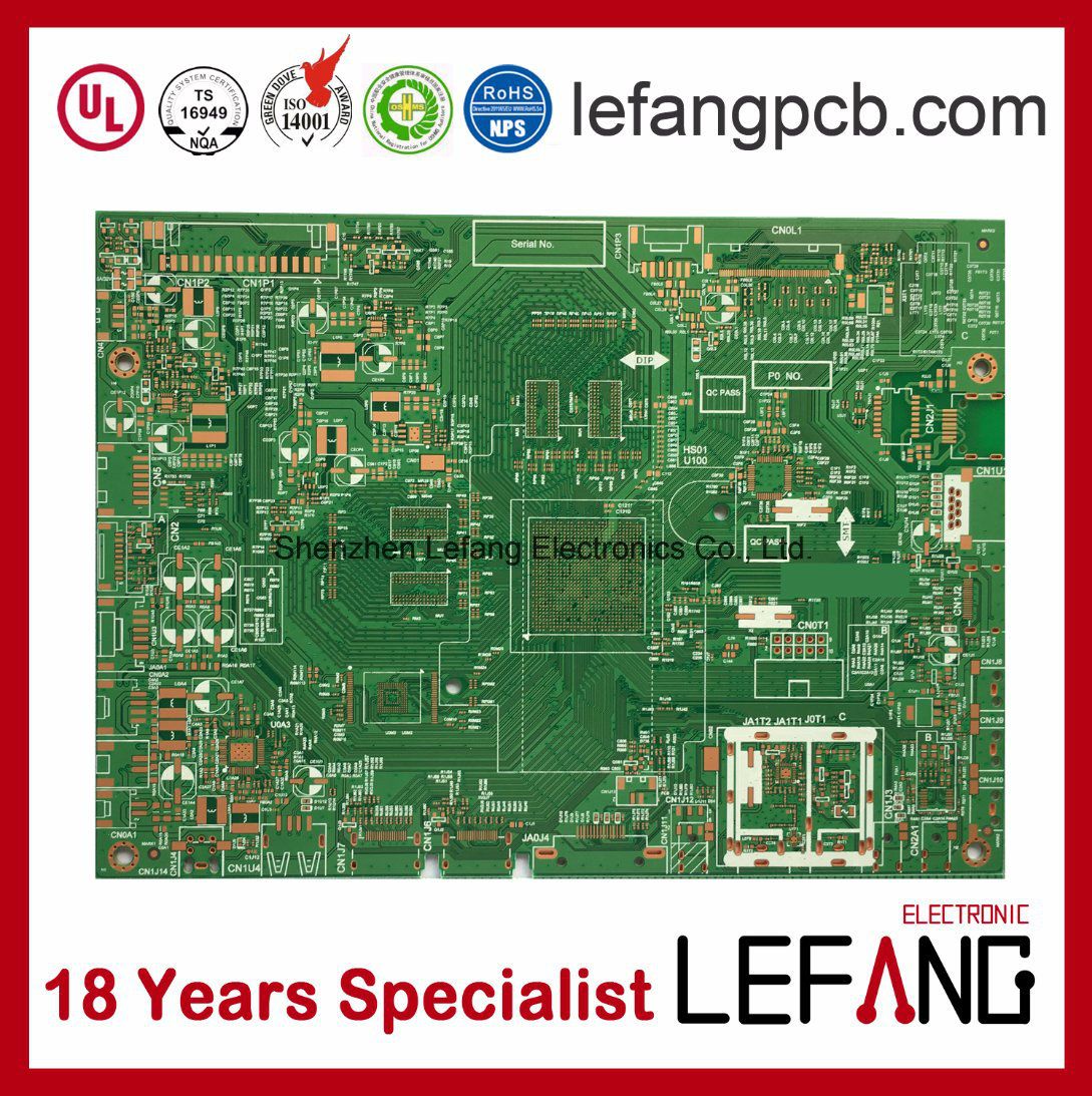 Signal Amplifier Electronics Rigid Circuit Board PCB with ISO 9001