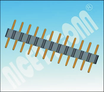 pH: 2.54 H: 3.0 mm DIP Male IC Socket Round Pin