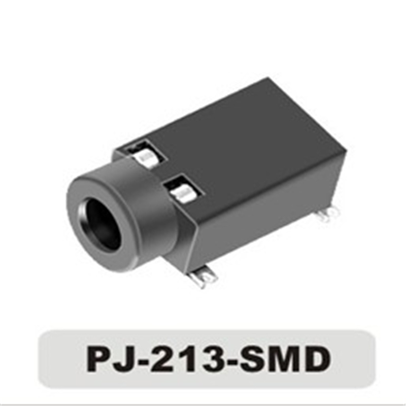 SMT 2.5mm 4 Pole Female Phone Jack Connector