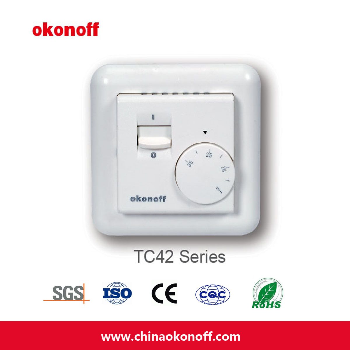 Mechanical Floor Heating Thermostat 16A (TC42E)