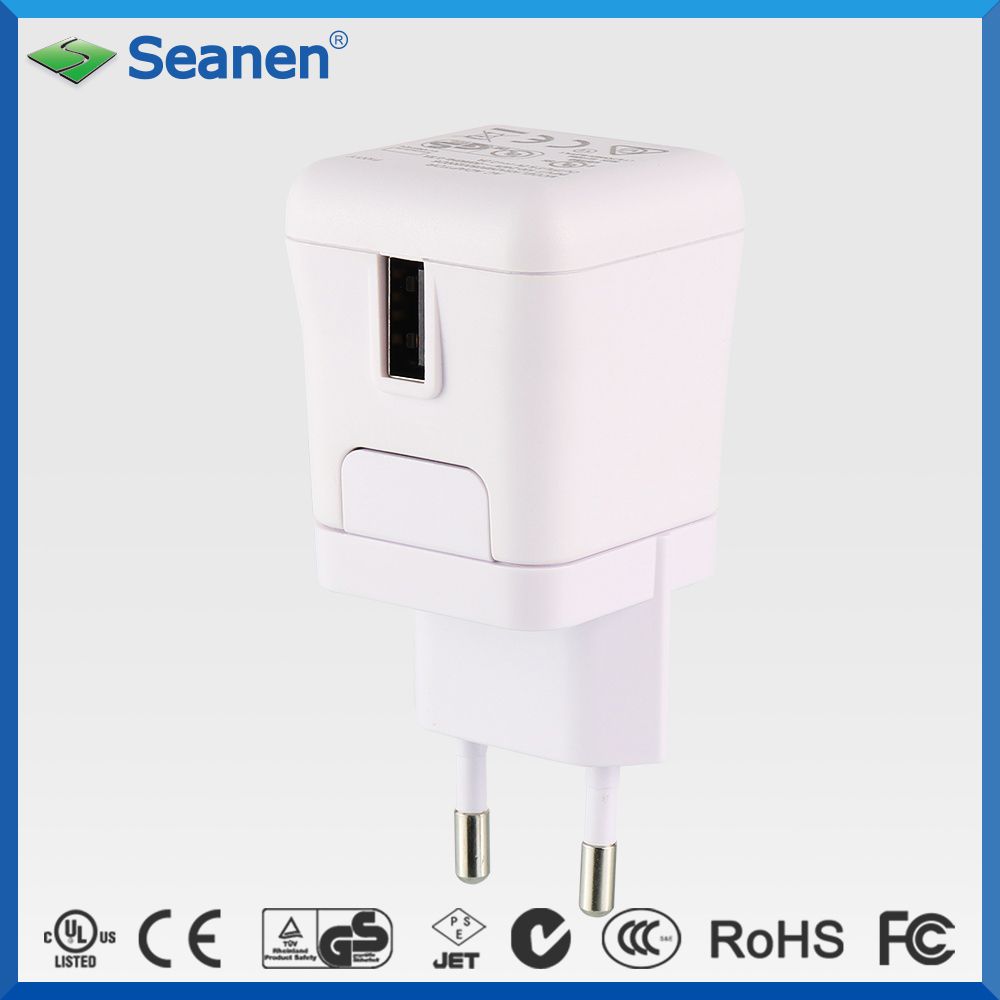 Customized Portable AC DC 5V 2A GS Switching Power Adapter