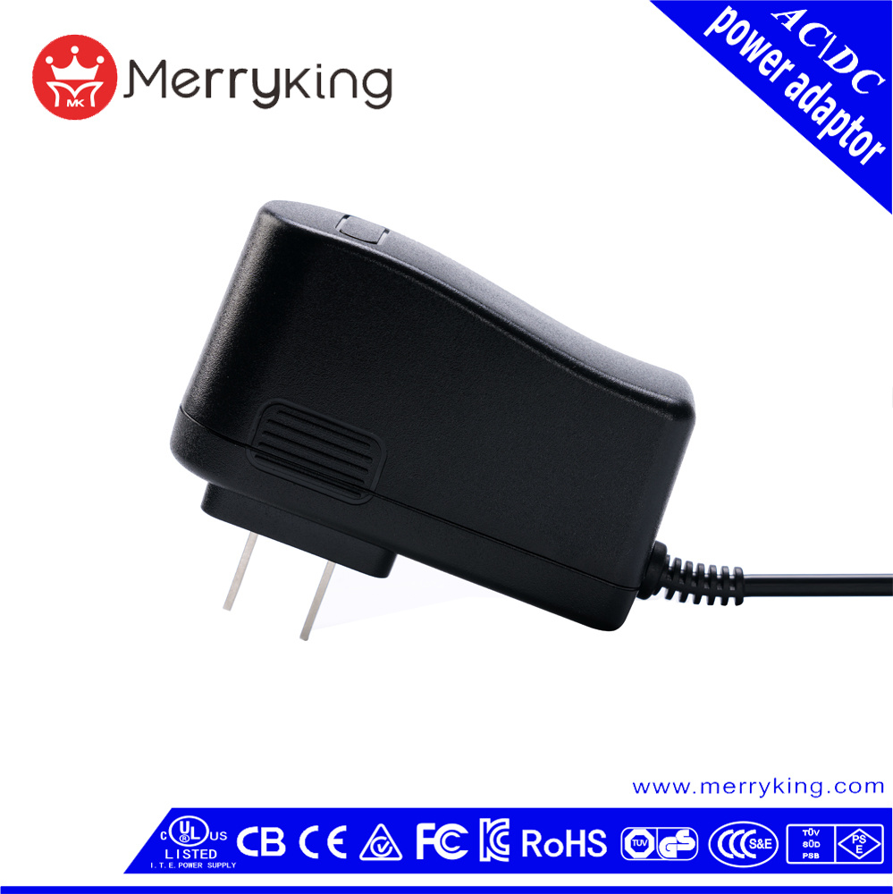 Level VI 12V 1A UL FCC Approved Us Plug USB Wall AC Power Adapter