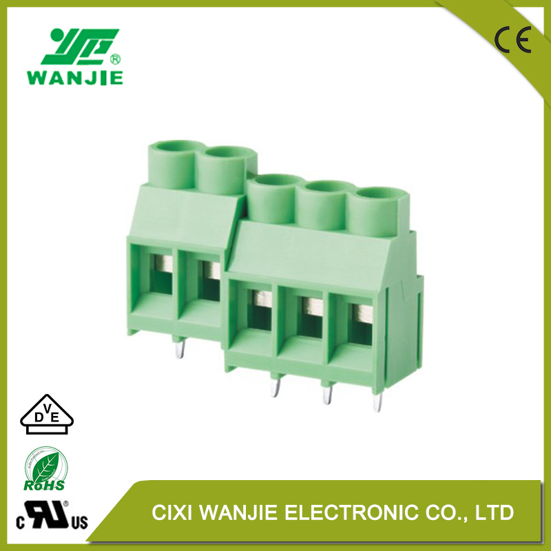 PCB Screw Terminal Block Wj635-6.35mm