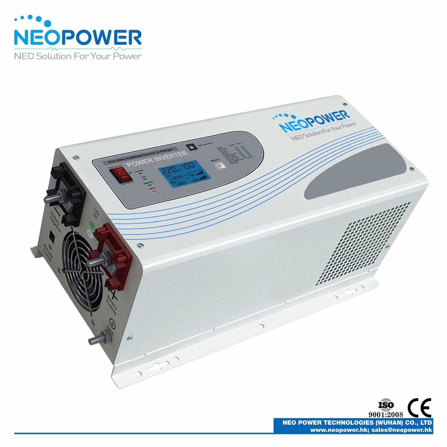 6kw LED Display Digital Power Inverter