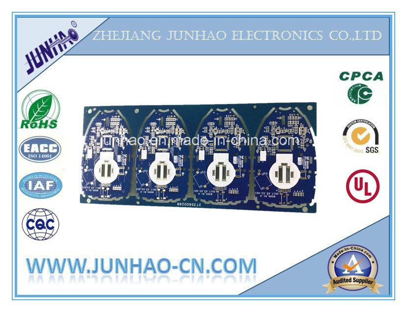 2 Layer Circuit Board Double-Side Fr4 Blue PCB Design LED PCB
