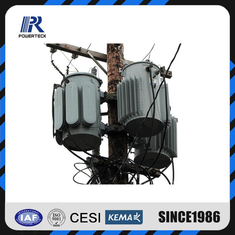 37.5kVA Pole-Type Oil Immersed Distribution Electric Transformer