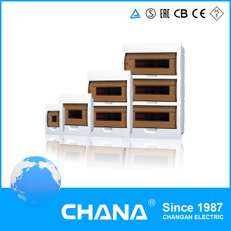 63A 10ka Power Plastic 4way 8way Surface Mounted Distribution Box