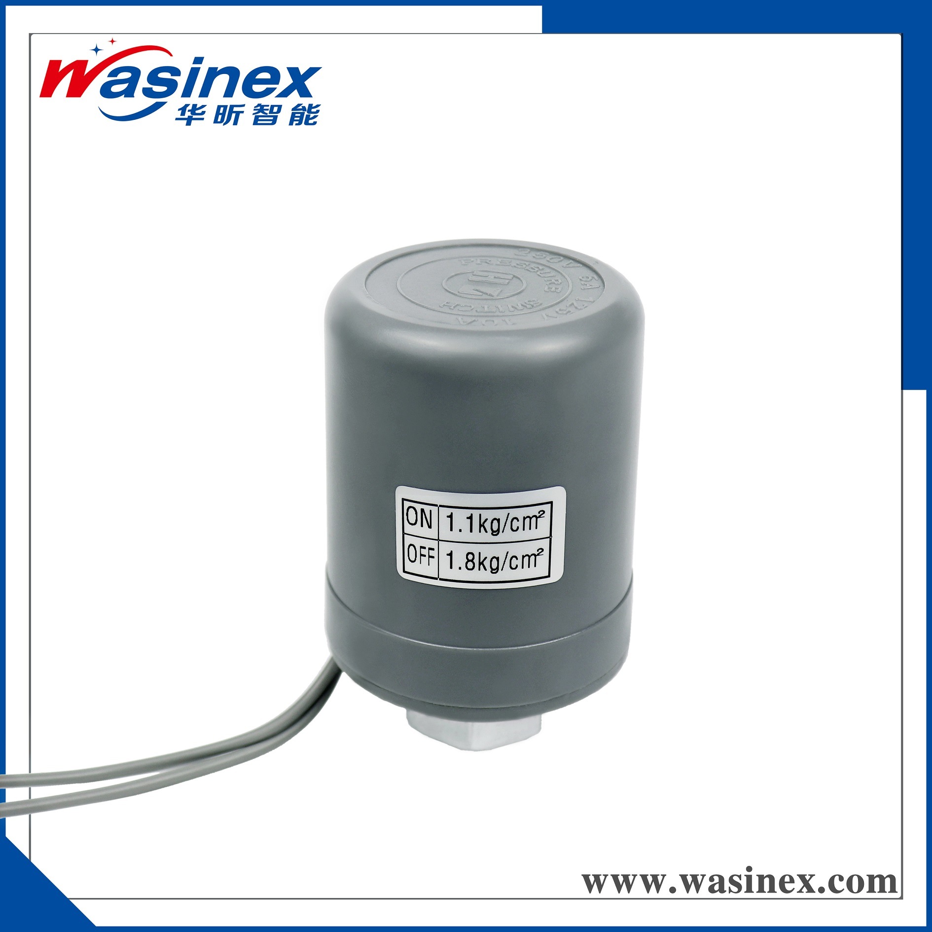 Wasinex 0.8bar-3.5bar Hydraulic Pressure Control Switch