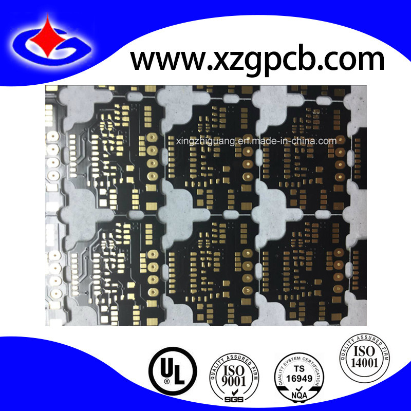 Double Layer Black Soder Mask Small PCB with Enig