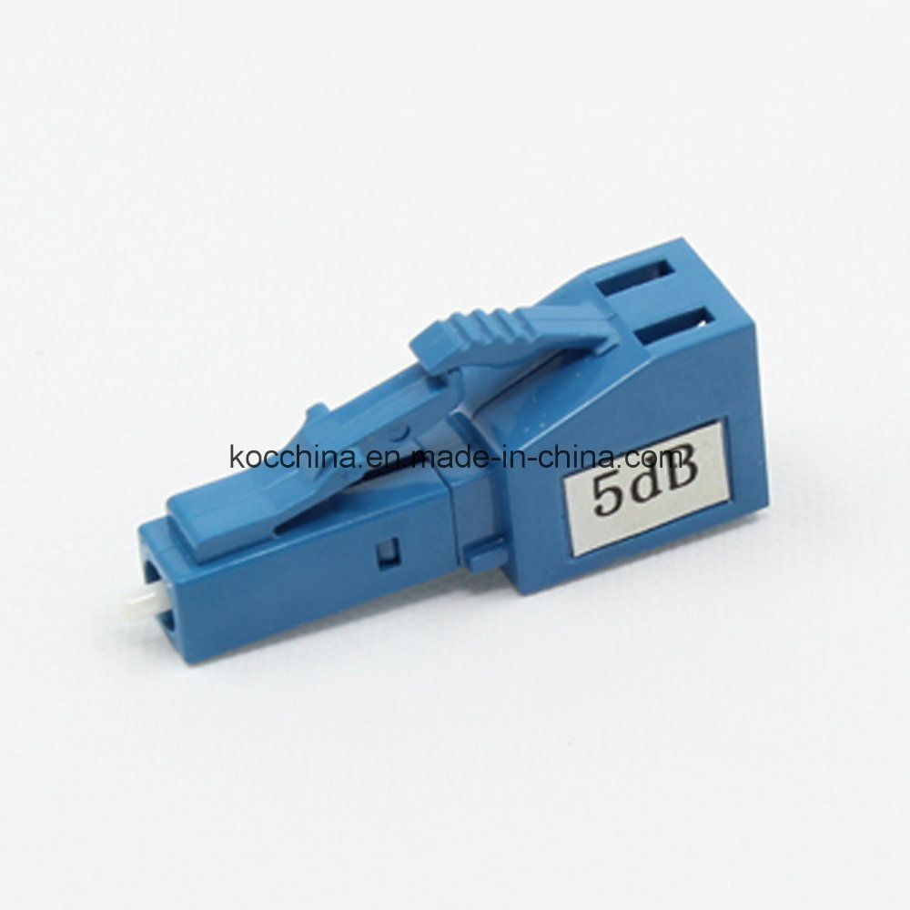 LC/PC 5dB Male-Female Fiber Optic Attenuator