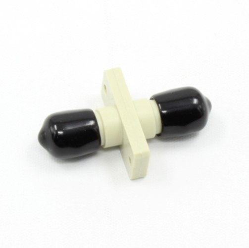 St Multimode Simplex Plastic Fiber Optic Adapter