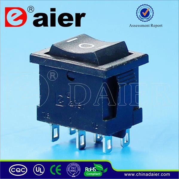 on off on 3 Positions Rocker Switch T85 Le4
