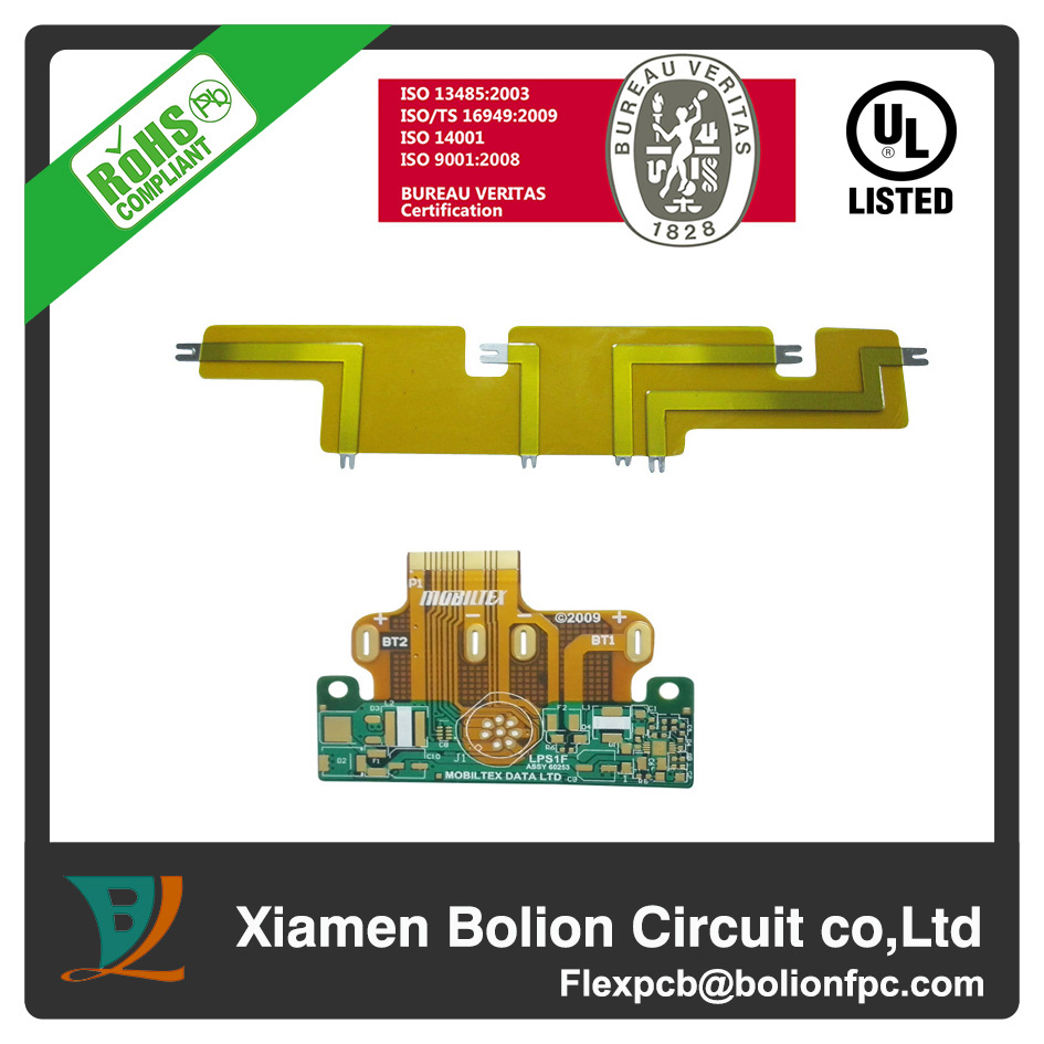 Double-Sided Flexible PCB with Fr4 Stiffener