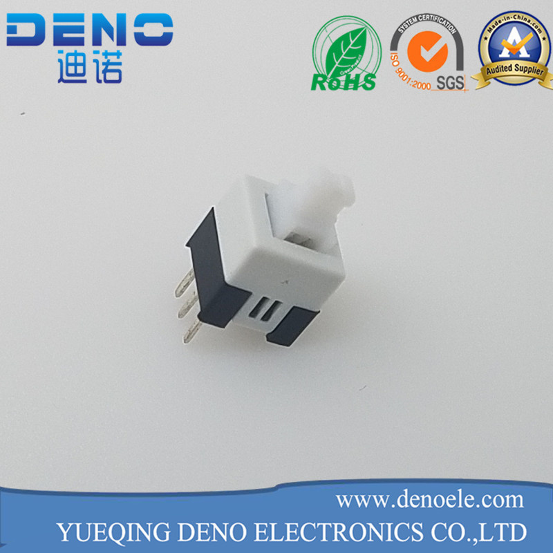 Hot Selling Balck White 7*7 Self Locking Switch