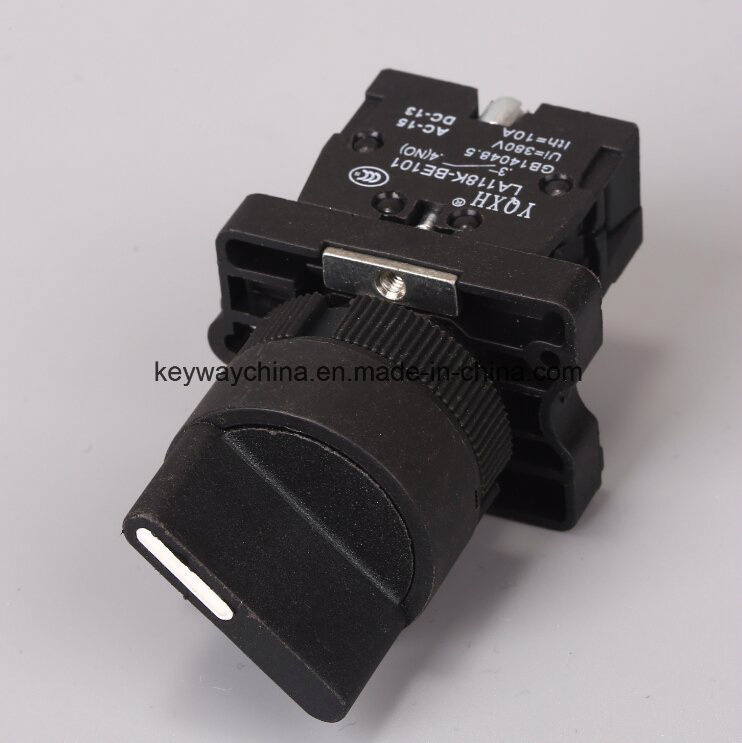 Keyway Rotary Push Button Switch