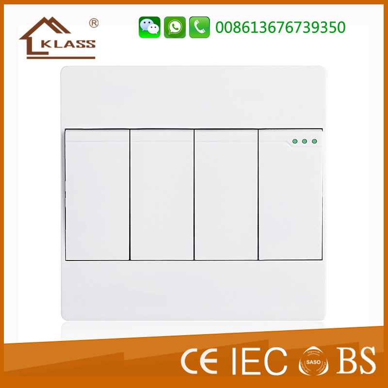 Wholesale Four Lever Double Way Wall Switches
