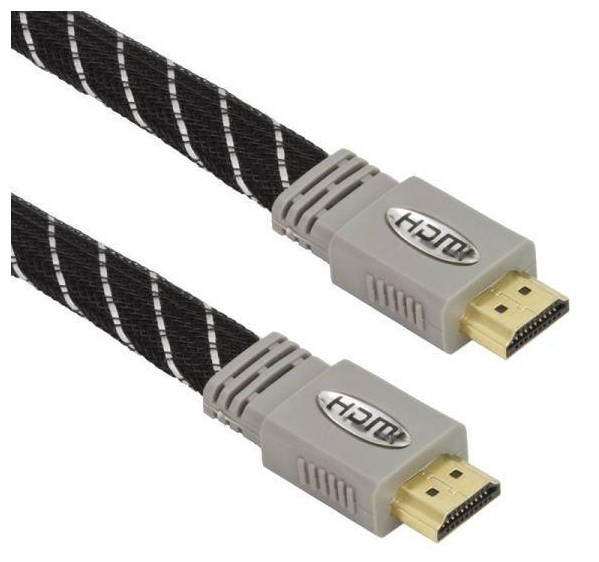 Nylon Braided 24k Gold Plated HDMI Cable 3D Support HDMI 2.0